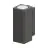 Ledvance Wall Light Urban Vario Aluminium Grey Up & Down 27W 2700lm - 830-840 CCT | IP65 - Dali Dimmable