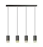 Emibig Pendant Fumiko Steel Black | Suitable for 4x GU10 - Max 10W